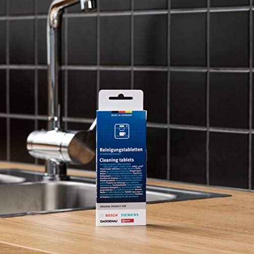 Bosch Cleaning Tablets 311769 311970 For Coffee Machine 10 Count (Pack of 1)