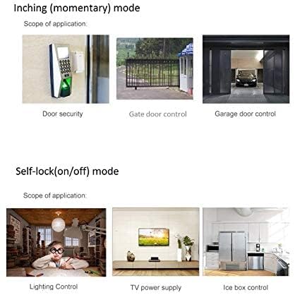 1 Channel USB 5V DC 7-32V Dry Contact Smart WiFi Wireless Relay Switch Module,Tuya Smart Life app Remote Control,Work with Alexa Google Home (1) 1
