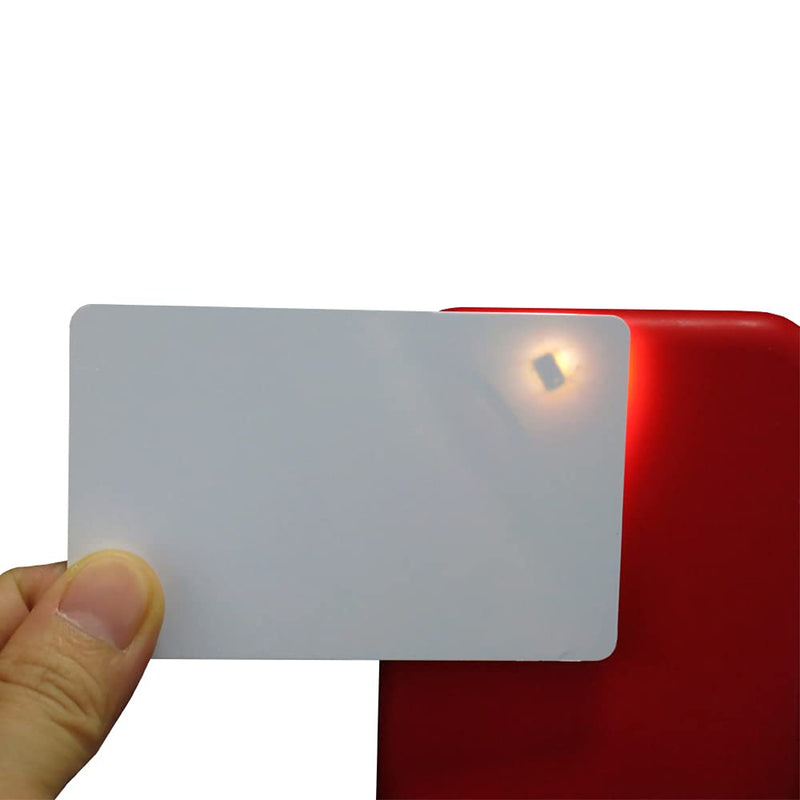 10 Pack 1K RFID Smart Intelligent Cards Compatible with Mifare Classic 1K 13.56MHz 14443A Card White Card Hotel Key Cards Access Control Card Printable on Card Printers CR80 3 3/8" x 2 1/8" 10pcs