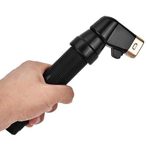 Arc Rod Welding Electrode Clamp, 400Amp Welder electrode holder (Black or Yellow)(Black)