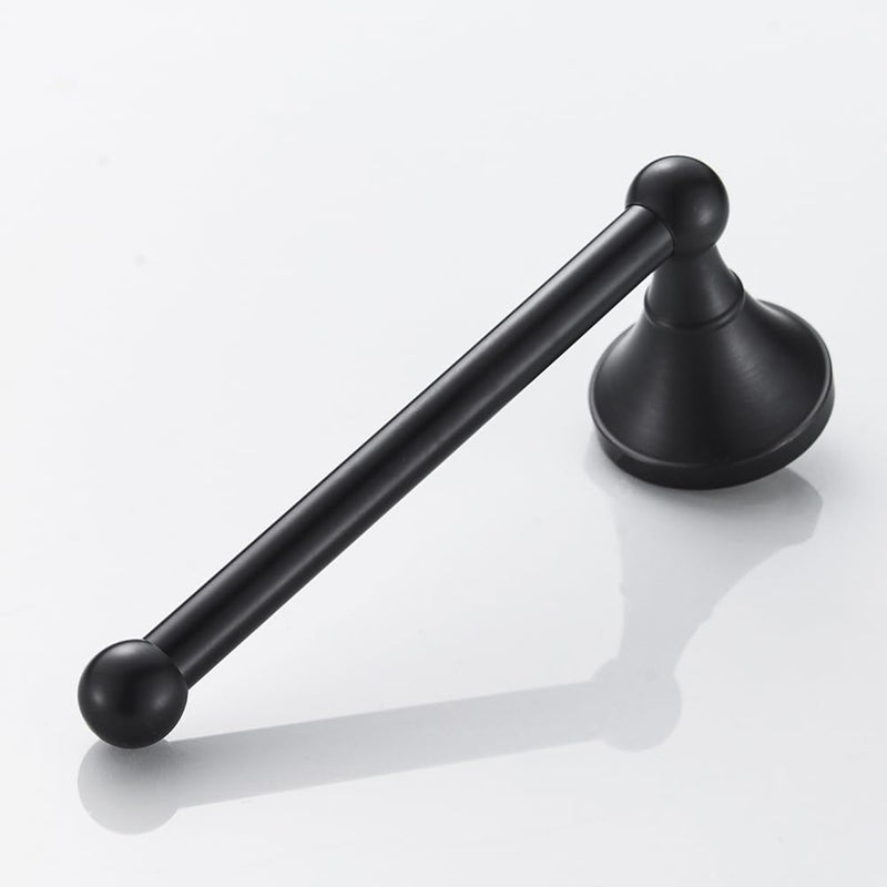 Modern Toilet Roll Holder Brass Toilet Paper Holder Tissue Dispenser for Bathroom Wall Mounted Black