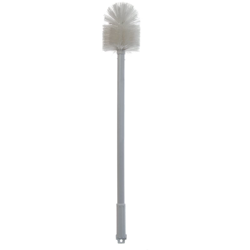 SPARTA Industial Tank Brush Pipe Brush, Drain Brush with Handle for Commercial Kitchens, Polyester Bristle, 5 Inch, White