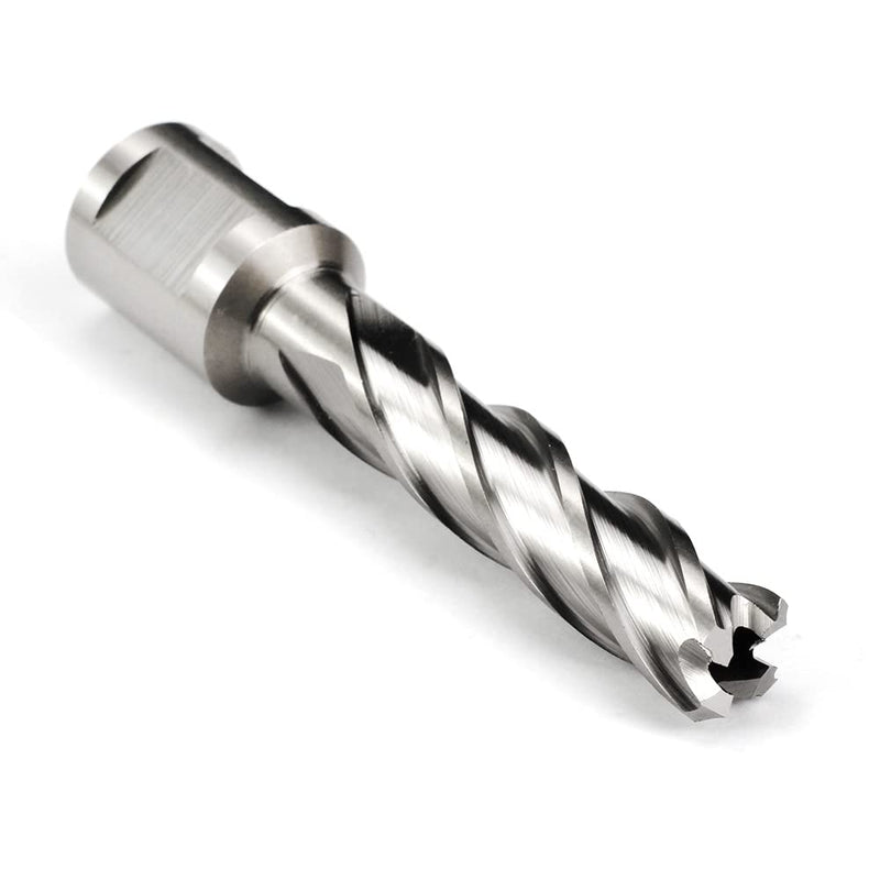OSCARBIDE 1/2" x 2" HSS Annular Cutter 3/4" Weldon Shank Mag Drill Bit | 2 Flat | 1/2"Cutting Diameter | 2"Cutting Depth | Burr-Free Holes | Rapid Chip Removal | 10x Faster Than Twist Drills