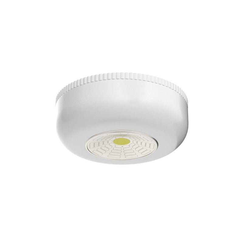 Tap Light Push Lights, 6 Pack Portable Bright LED Puck Light Touch Light Night Lights Push Lights Battery Operated Under Cabinet Lighting for Closet Kitchen Under Counter Classroom Indoor Outdoor 6-Pack