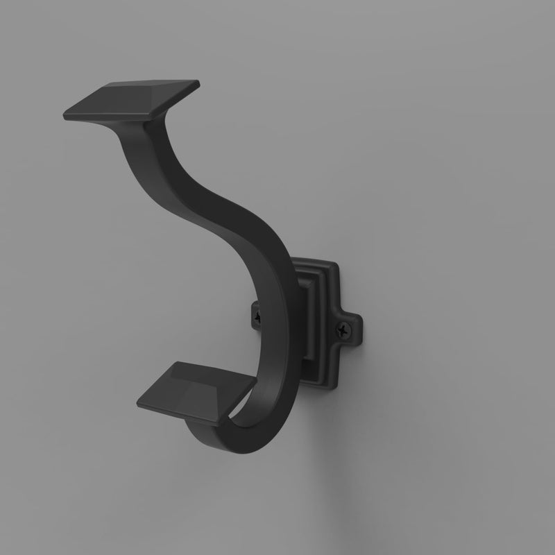 Hickory Hardware Bungalow Collection Signature Hook 1-1/2 Inch Center to Center Oil-Rubbed Bronze Finish (5 Pack) Black 5 - NewNest Australia