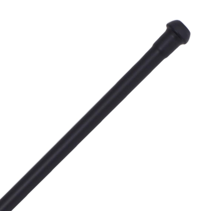 Westbrass A120-2-62 3/8" x 20" Bullnose Faucet Supply Riser Line, Matte Black (2-Pack) 2 Pack
