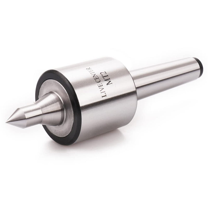 MT2 Live Center - 60 Degree Precision, 0.0002" Runout, and Durable 18mm Shank Diameter MT2