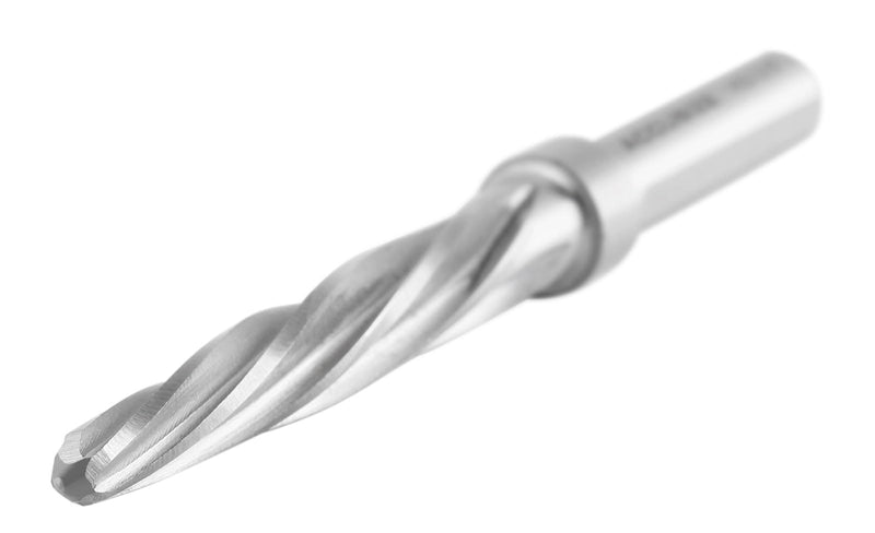 Accusize Industrial Tools High-Speed Steel Spiral Flute Aligning Reamer, 3/8" Cutting Diameter, 3/8" Shank Diameter, 0522-0038 3/8 in