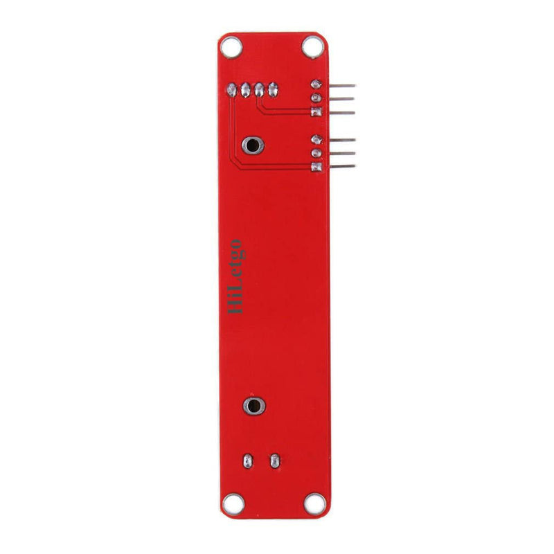 HiLetgo 5pcs 10K Logarithmic Slide Potentiometer Log Slide Pot Potentiometer Module Dual Output for Arduino AVR Electronic Block
