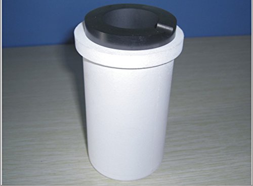 Induction Gold Melting Furnace Crucible set Graphite crucible ceramic container 2KG SET
