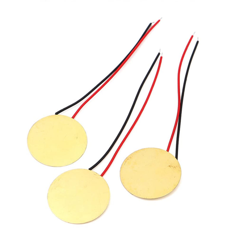 20mm Piezo Transducer with Soldered Wire (Pack of 20)