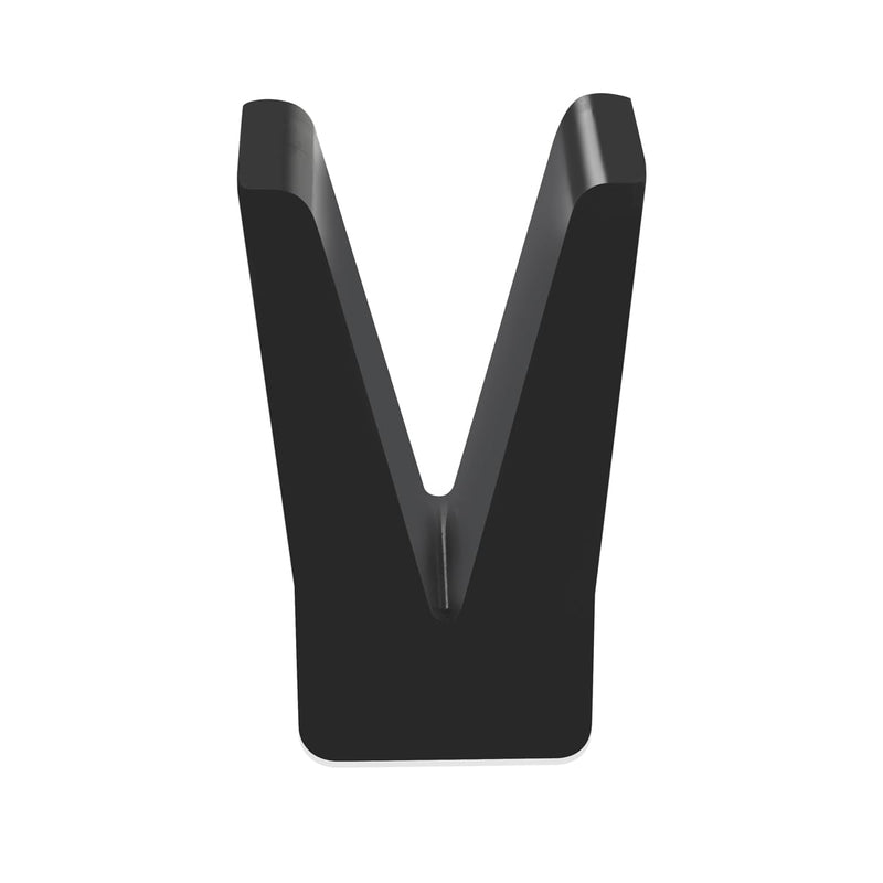 181440 Rubber Transom Saver V-Block W/Hole Compatible with Tracker Marine Y-Frame (Rubber V-Block)