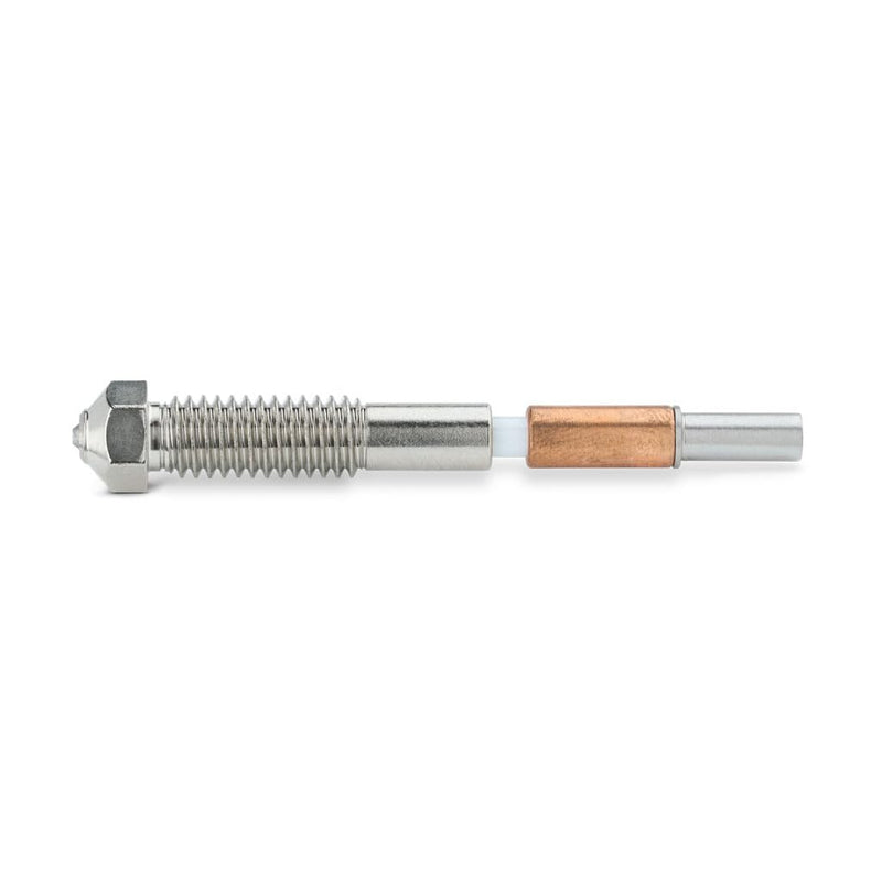 Bimetal Tungsten Carbide Nozzle 0.4mm for QIDI Plus 4 3D Printer, Less Brittle, High Thermal Conductivity Abrasion Resistance for Precision Additive Manufacturing