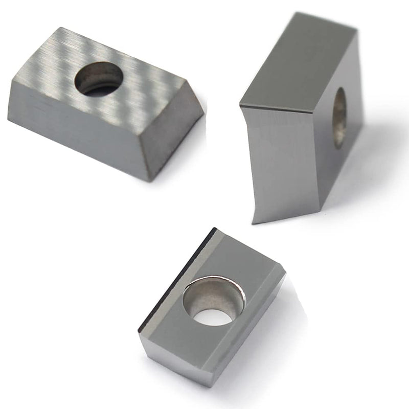 OSCARBIDE Carbide Inserts APKT1604 PDFR Milling Inserts 10Pcs for Aluminum | APKT Style Cutters | Face Milling Aluminum | High Speed & Smooth Finish | Sharp Cutting Edges | Wear-Resistant PVD Coated