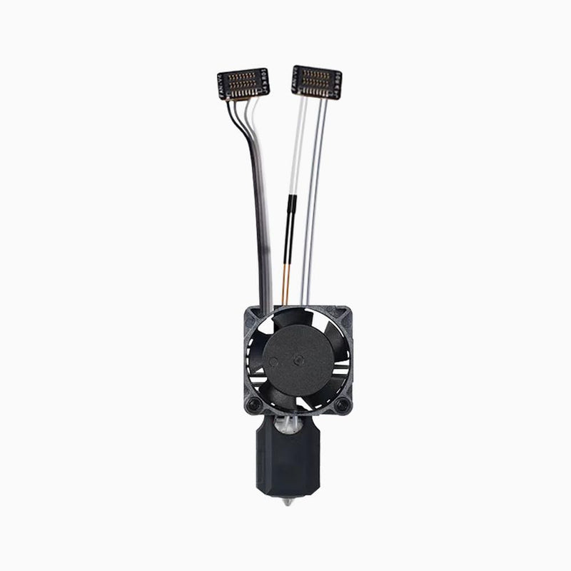 Bamboo Original P1P Hotend P1S Hardened Steel Hotend Kit Set with Fan, Complete Hot End Kit Assembly for Bambu LAB P1S,P1P 3D Printer (0.8MM)