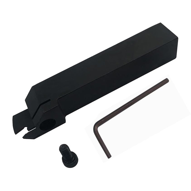1pcs 3/4”*ZQ2020R-2 Indexable Lathe Grooving Parting Holder Indexable Lathe Slotting Right -Hand Cutting Tool with10pcs SP200 Carbide Inserts ZQ2020-2
