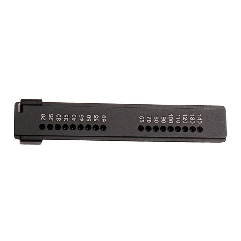 Woodpecker Dental Gutta-percha Cutter Measuring Ruler, Endodontics Measuring Tool, Aluminum Alloy, Sold by JMU