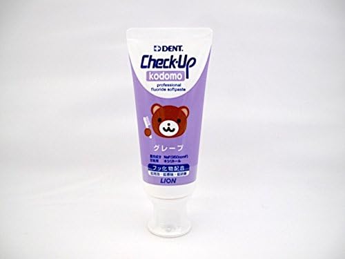 Dental Dedicated Lion DENT Check-Up Kodomo Grape Set of 3 - NewNest Australia