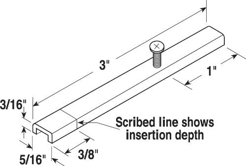 Prime-Line H 3758 Spiral Balance Pivot Bar, 5/8 In., Tilt Window (2 Pack)