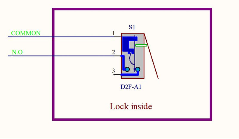Electronic Rotary Push-to-Close Latch, Auto Relock, with Latch Status Microswitch, Non-Sealed Connector， Electric Lock for Cabinet Drawer Locker