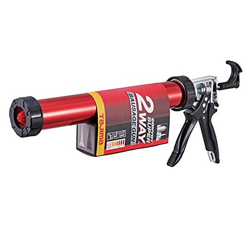 TAJIMA Caulk Gun, Convoy Super Sausage Gun, 10 oz/20 oz 2Way