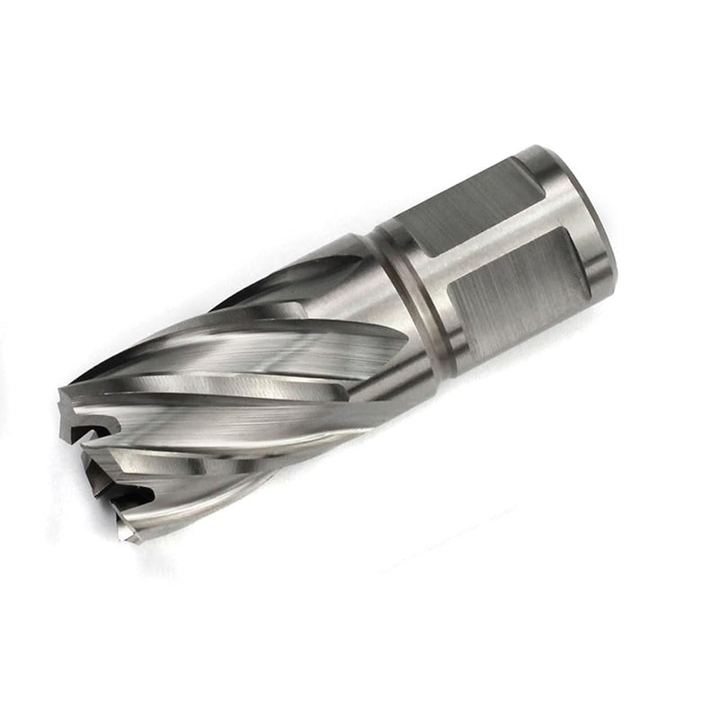 OSCARBIDE 13/16" x 1" HSS Annular Cutter 3/4" Weldon Shank Mag Drill Bit | 2 Flat | 13/16"Cutting Diameter | 1"Cutting Depth | Burr-Free Holes | Rapid Chip Removal | 10x Faster Than Twist Drills