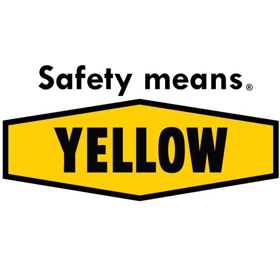Yellow Safety® Commercial 19 Inch "Caution Wet Floor" Sign Cone, 6 ct., Easy to Use and Store 19"
