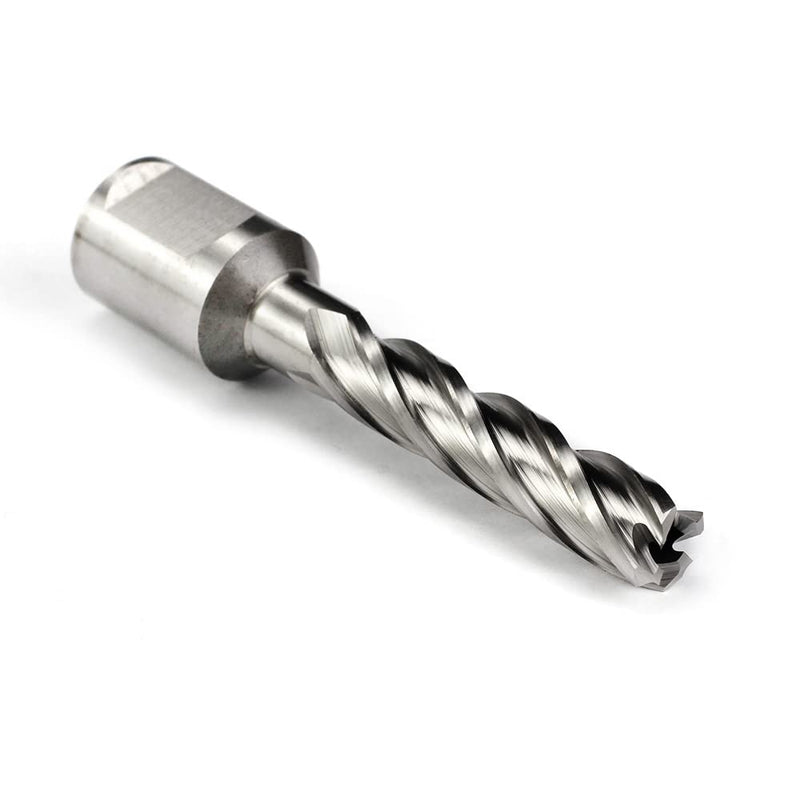 OSCARBIDE 7/16" x 2" HSS Annular Cutter 3/4" Weldon Shank Mag Drill Bit | 2 Flat | 7/16"Cutting Diameter | 2"Cutting Depth | Burr-Free Holes | Rapid Chip Removal | 10x Faster Than Twist Drills