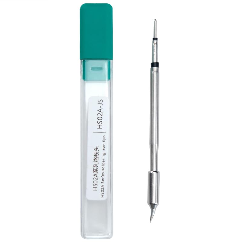 FNIRSI F245 Soldering Iron Tips for HS02A DWS200, F245-K, KU, JS, I, C2, B Replacement Tips, Constant Temperature Solder Iron Head