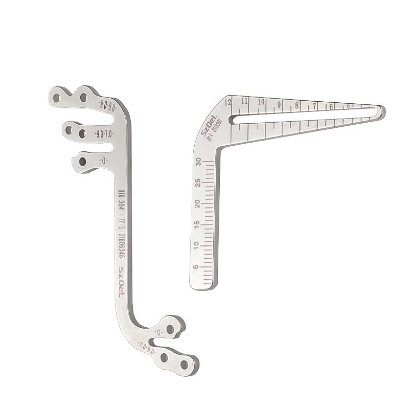 6pcs/Set Implant Guide Set Autoclavable Oral Planting Surgical Locator Positioning Angle Ruler Dentistry Materials - NewNest Australia