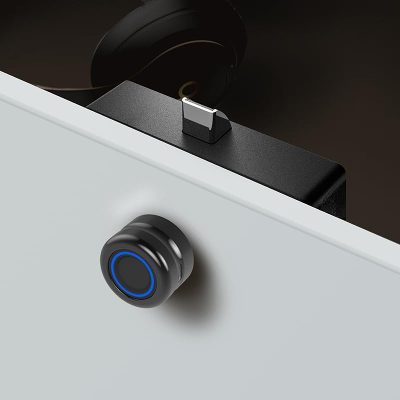 Handle Design Fingerprint Cabinet Drawer Lock, for Wooden Furniture,Wardrobe,FilesStorage Cabinet,Dressing Table