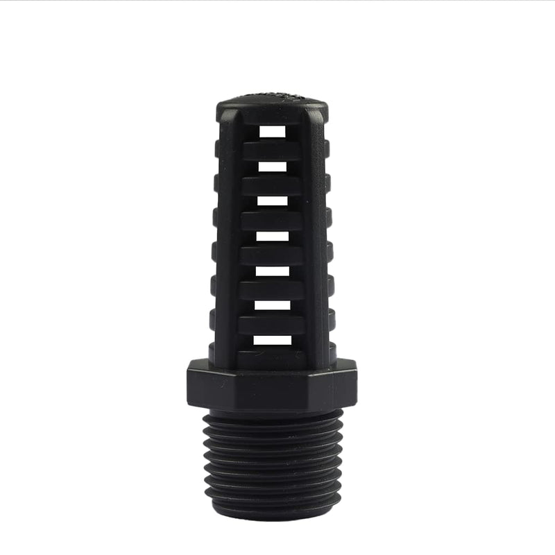 TOMEX 1/2 Inch Threaded Suction/Overflow Strainer, Screen Strainer 1/2 Inch (2 Pack) 1/2"