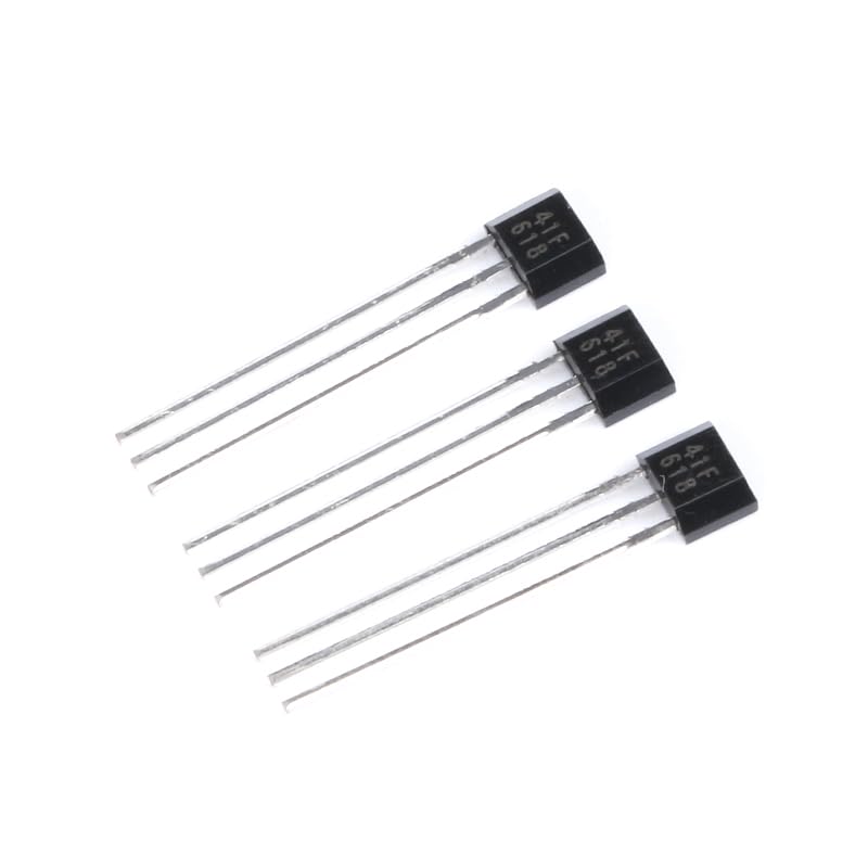 40PCS 41F/0H41/SH41/SS41F/S41Bipolar Hall Effect Sensor Magnetic Detector 3 Pins Hall Sensor for Electric Vehicle Motor Industrial Applications 41F/0H41/SH41/SS41F/S41 40