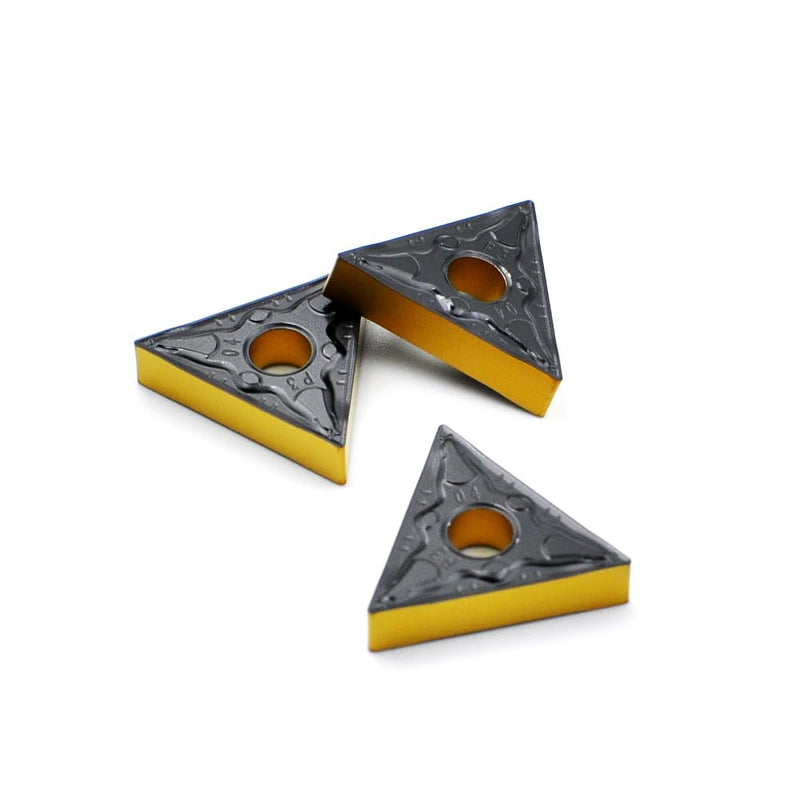 CNC Carbide Inserts TNMG 431 Tnmg220404PM for Metal Lathe Cutting Steel, Semi-Finishing chipbreaker for Turning Cutter, 10 PCS. TNMG220404-MD