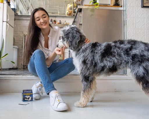 SnoreStop for Pets 20 Chewable Tablets I Natural Anti-Snoring Solution I Snore Relief for Dogs Cats I Stop Snoring Aid I Sleep Remedy I Device Free I Helps Stop Snores I Anti-Snore Aid