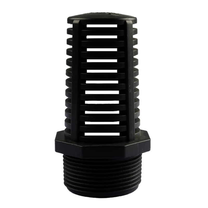 1 Inch Threaded Suction/Overflow Strainer, Screen Strainer 1 Inch (2 Pieces) 1"