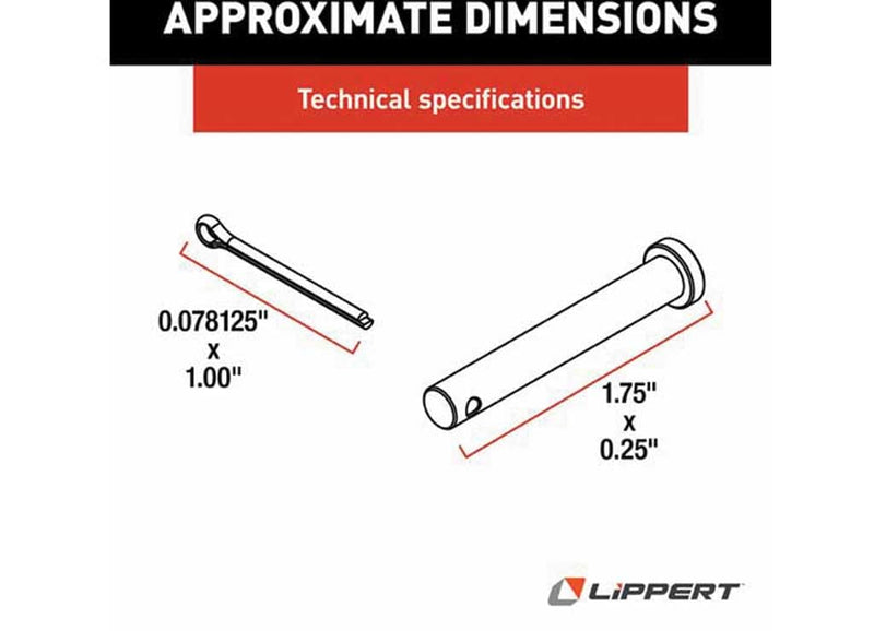 Lippert Components 379178 Cotter/Clevis Pin