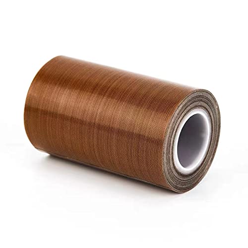 Teflon Tape,4-inch x 33 Feet x 0.18mm Low Friction Tape High Temp Adhesive Tape,Abrasion Resistant,Surface Protection for Wood,Drawer,Cabinet,Furniture,Vacuum Sealer & Hand Impulse Sealers 4-inch x 33 Feet