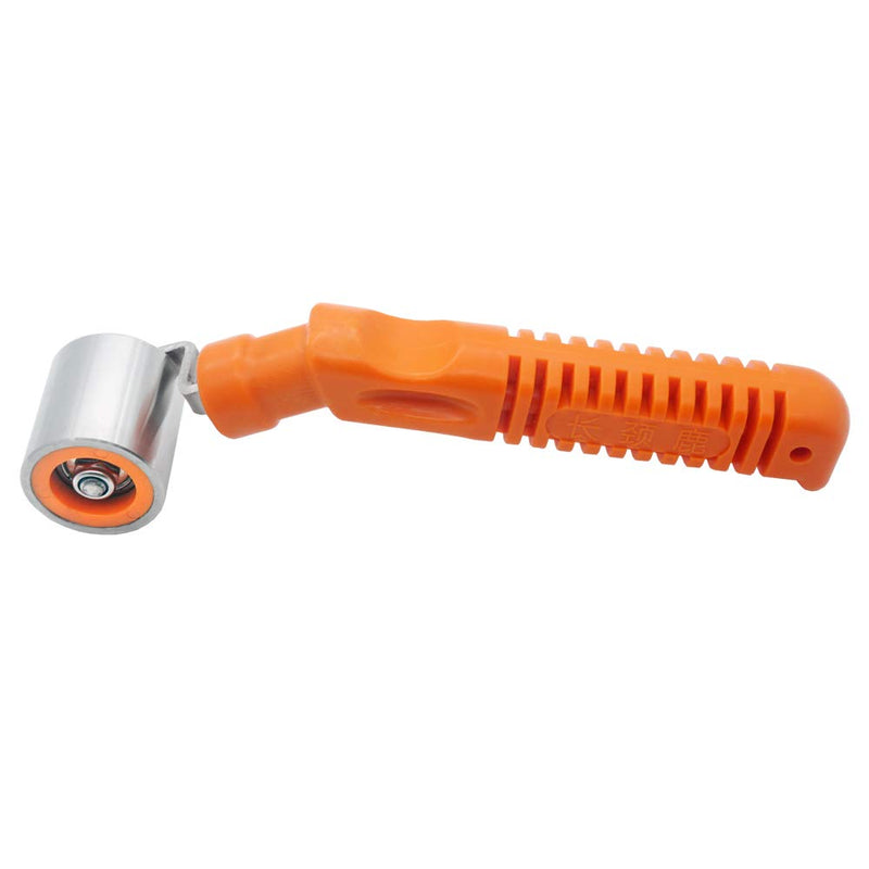 CARTINTS Wallpaper Roller Seam Roller Steel Hand Roller with Anti-Slip Handle, Ideal for Car Audio Sound Deadening Application, Wallpaper, Vinyl, and Home Decoration Metal Roller