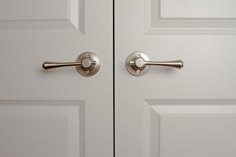 Design House 755413 Ironwood Passage Hall and Closet Door Lever Satin Nickel