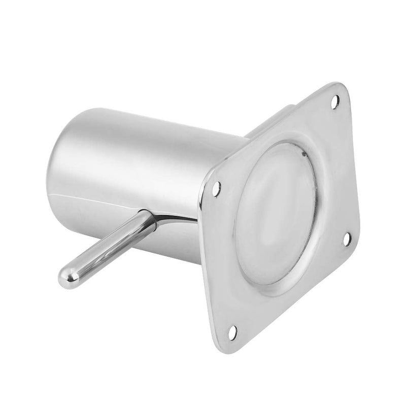 Stainless Steel Marine Boat Bollard - 316 Marine Grade Heavy Duty Mooring Cleat, 120mm x 90mm, Mirror Polished, No Drilling Required for Easy Installation