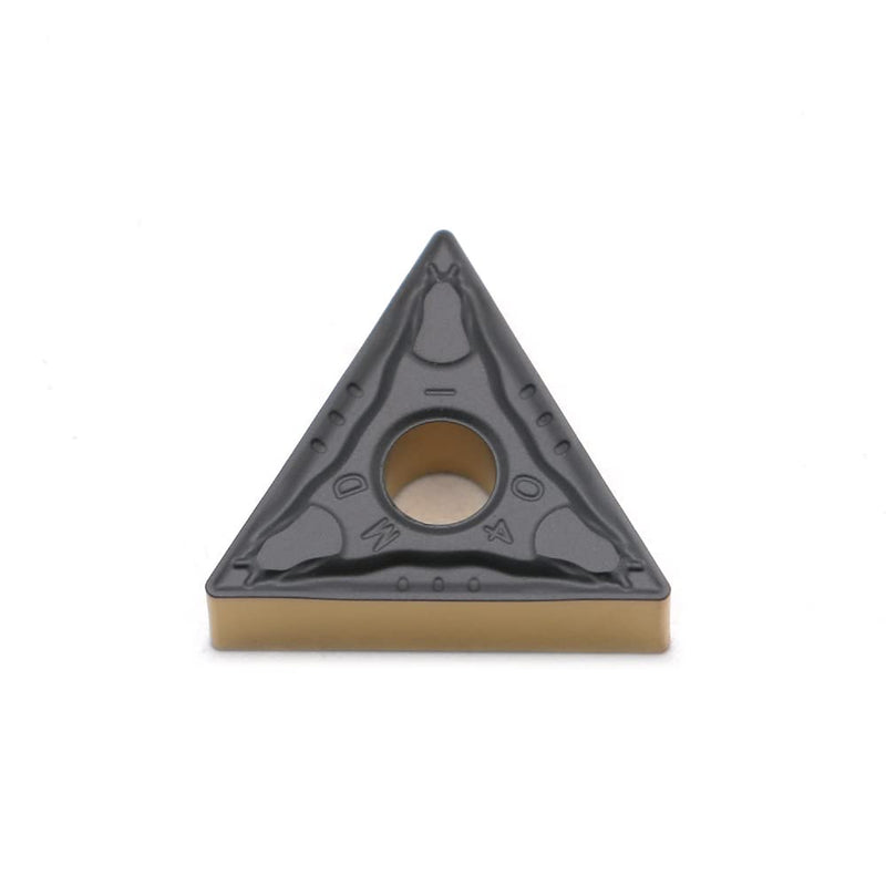 TNMG331 / TNMG160404-PM of CNC Carbide Inserts for Steel Turning Cutting Tools, The Chip Breaker PM fit for Semi-Finishing Metal Cutting, 10 PCS.
