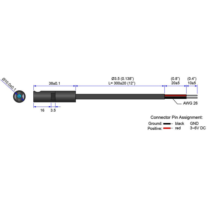 Quarton Laser Module VLM-635-55 LPO Straight Red Line Laser (INDUSTRIAL USE LINE LASER)