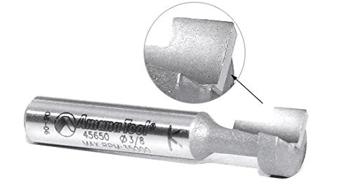 Amana Tool - 45652 Carbide Tipped Keyhole 1/2 Dia x 3/8 x 1/4" Shank