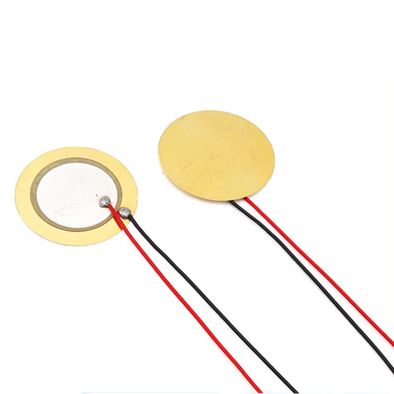 20mm Piezo Transducer with Soldered Wire (Pack of 20)