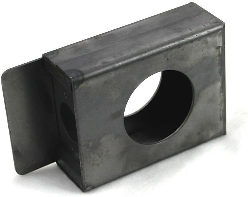 Gate Lockbox Single Hole Weldable Steel Unpainted (3 1/2" x 4 1/4" x 1 3/8")