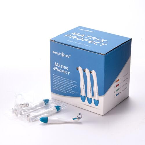 Dental Pro Matrix Bands Metal Molar/Premolar Restoration Band Adjustable 10Pcs (6MM Curved) 6MM Curved