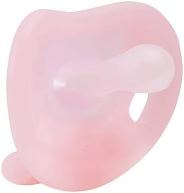 Pigeon Pacifier, All Silicone, 0-3 Months, Storage Case Included, Fully Washable Silicone Material, Pink, Small Size (x1) - NewNest Australia