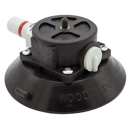 Wood's Powr Grip 4.5" Mounting Cup w/1/4-20 x 3/8" Threaded Stud