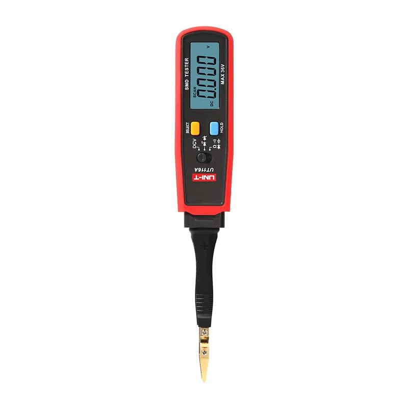 UNI-T Uni-Trend Multimeter clamp Meter UT116A UT116C Digital Tweezers Smart SMD Tester Electrical Multimeter Resistance Capacitance Continuity Diode Test Meter(UT116A) UNI-T UT116A